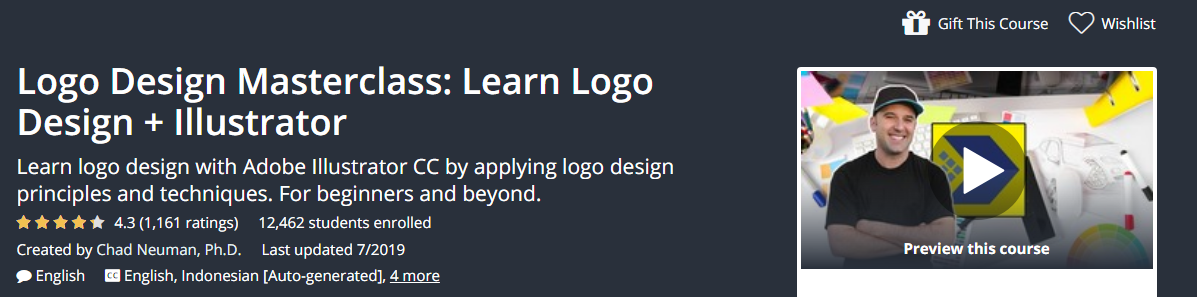 free online course for logo design from concept to finish